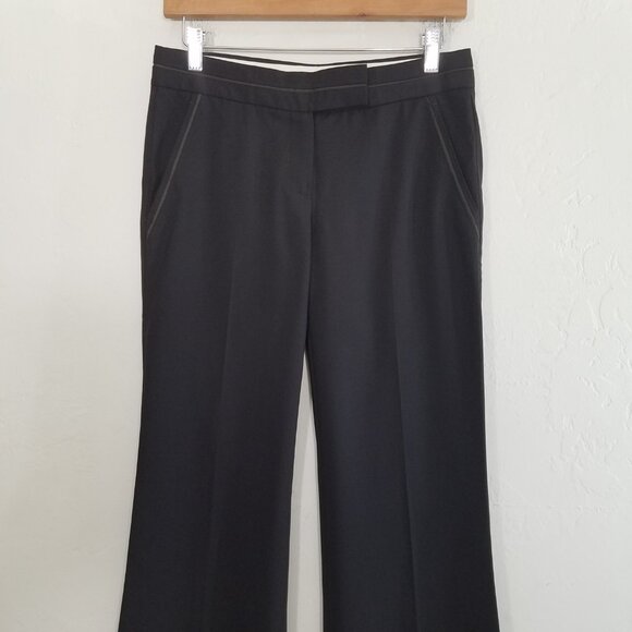 Theory Woool/Lane Dress Pants Brown Size 2 - Picture 2 of 7